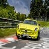 Mercedes SLS AMG Electric Drive закова рекорд на Нюрбургринг